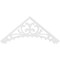 Ekena Millwork Pitch Genova Architectural Grade PVC Gable Pediment, 48"W x 20"H x 1"P (10/12) GPP048X020X100GEN - alternate 5